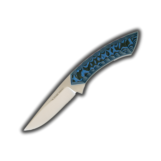 EDC Messer schwarz/blau