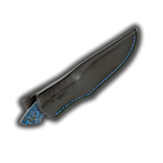 EDC Messer schwarz/blau