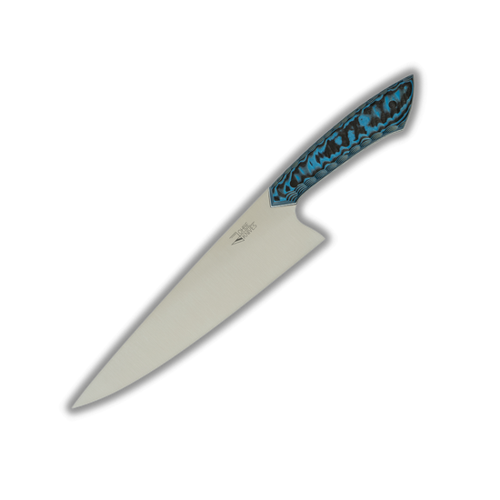 RAW Edition Kochmesser schwarz/blau