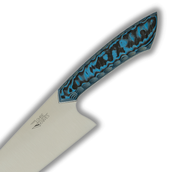 RAW Edition Kochmesser schwarz/blau