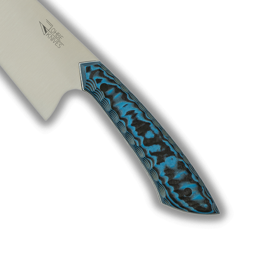 RAW Edition Kochmesser schwarz/blau