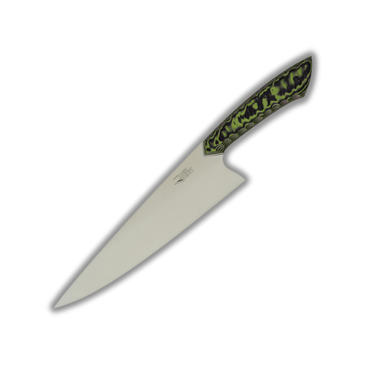 RAW Edition Kochmesser schwarz/grün