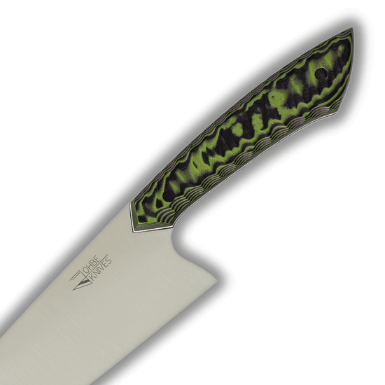 RAW Edition Kochmesser schwarz/grün