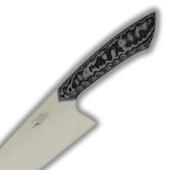 RAW Edition Kochmesser schwarz/grau
