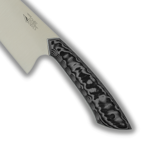 RAW Edition Kochmesser schwarz/grau