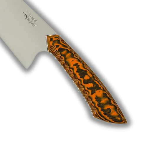RAW Edition Kochmesser schwarz/orange