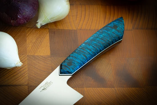 RAW Santoku Messer Mangoholzgriff