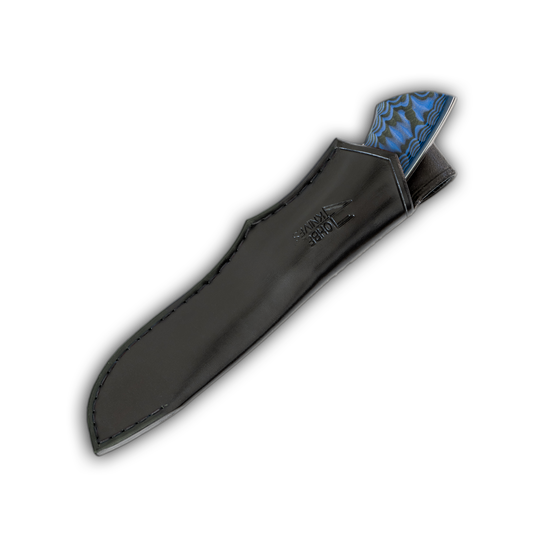 Jagdmesser schwarz/blau