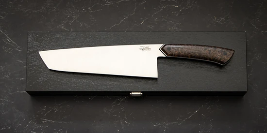 Nakiri mit Griff aus Maserbirke