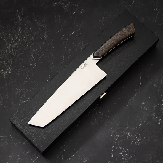 Nakiri mit Griff aus Maserbirke